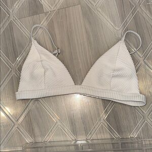 Hollister Ribbed Triangle Bikini Top